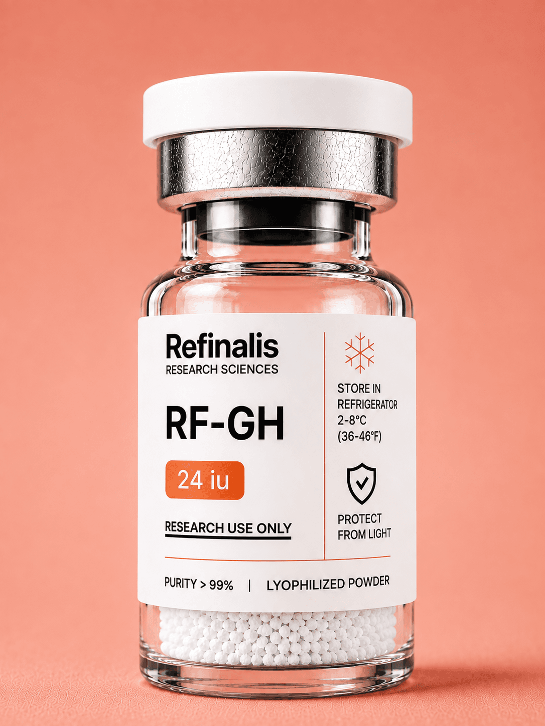 gh, 24 IU — Refinalis research vial