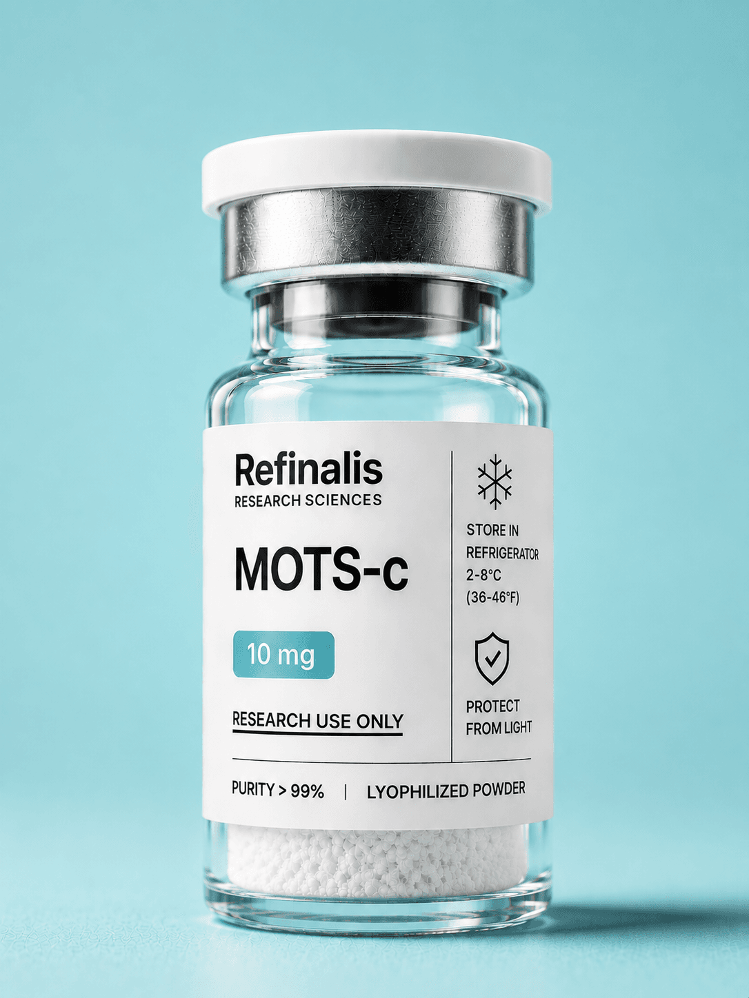 MOTS-c, 10 mg — Refinalis research vial
