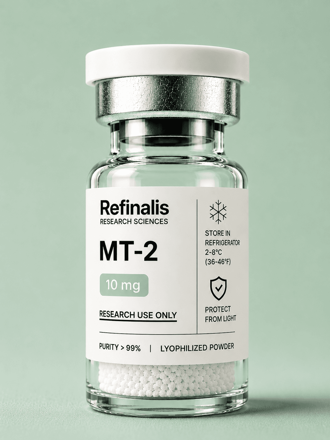 rta, 10 mg — Refinalis research vial