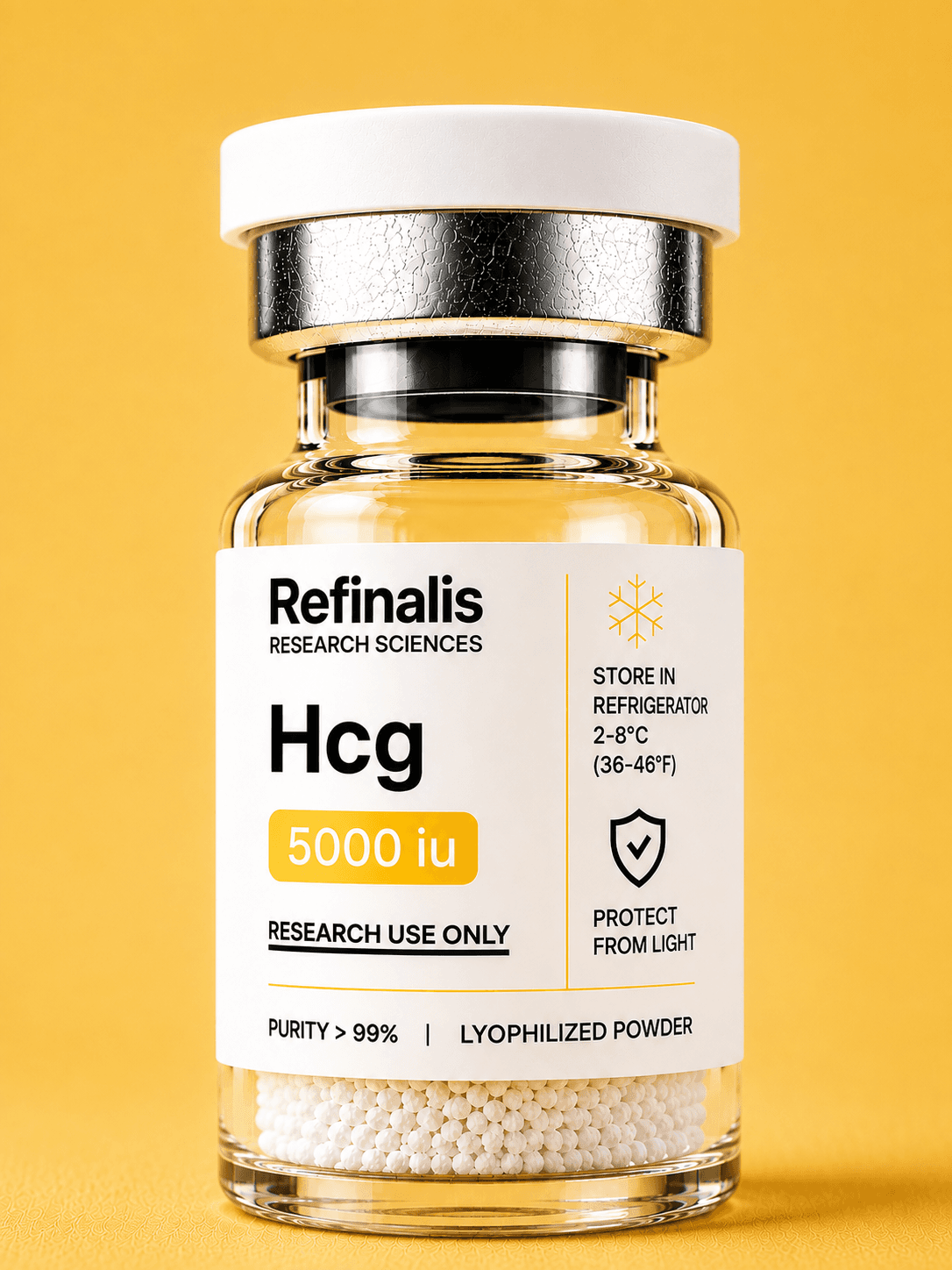 hcg, 5,000 IU — Refinalis research vial